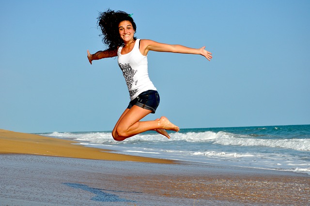 Jumping Girl